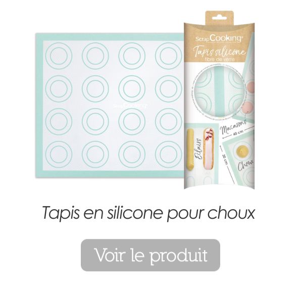 Tapis silicone pour choux - ScrapCooking